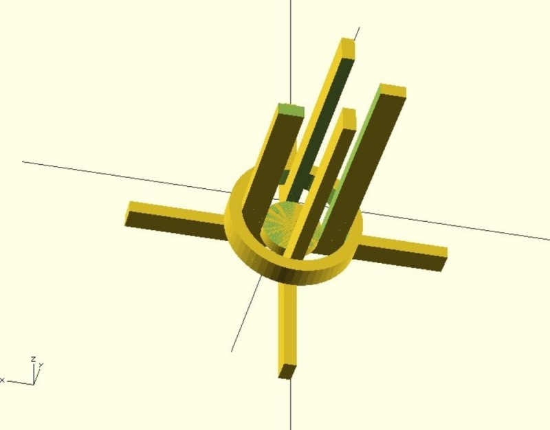 Laser Cutter Z-Axis Parametric Alignment Jig DXF File