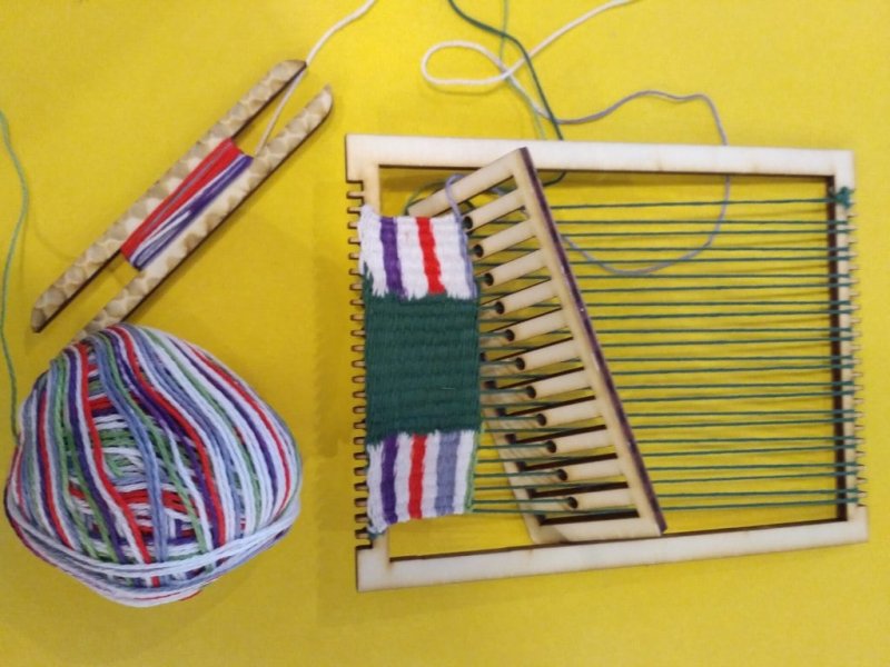 Laser Cut Simple Frame Loom