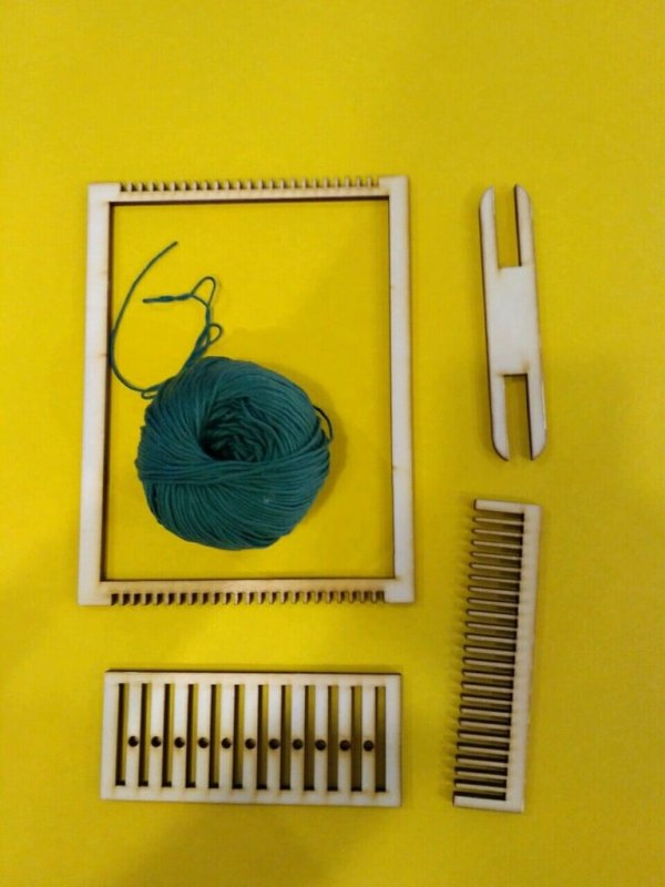 Laser Cut Simple Frame Loom