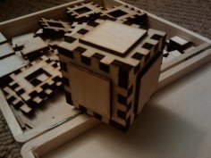 Laser Cut Puzzle Box