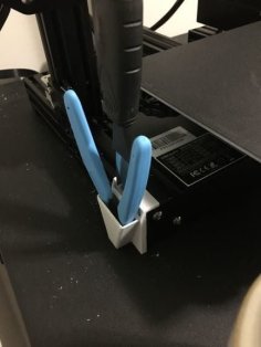 Dual Tool Holder For Ender 3 3D Printer Model