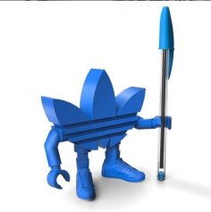 Adidas Stickman Pen Holder 3D Printer Model