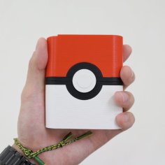 Poke-mi (Pokeball – Xiaomi Battery Case) 3D Printer Model