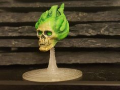 D&D Flameskull Miniature 3D Printer Model