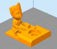 Baby Groot Apple Watch Base 3D Printer Model