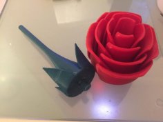 Remixed SuperRose Using M10 Threads 3D Printer Model