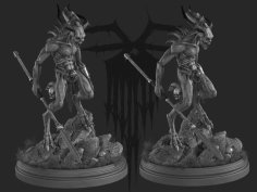 Blood Demon 3D Printer Model