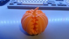 Gear Pumpkin 3D Printer Model