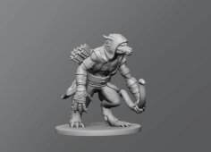 Kobold Skirmisher 3D Printer Model