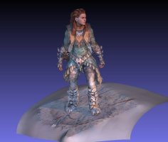 Aloy Of The Nora 3D Printer Model