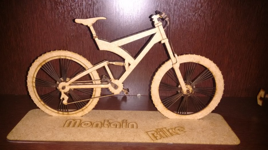 Rompecabezas 3D Bicicleta