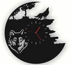 Виниловые часы Wolf Cdr