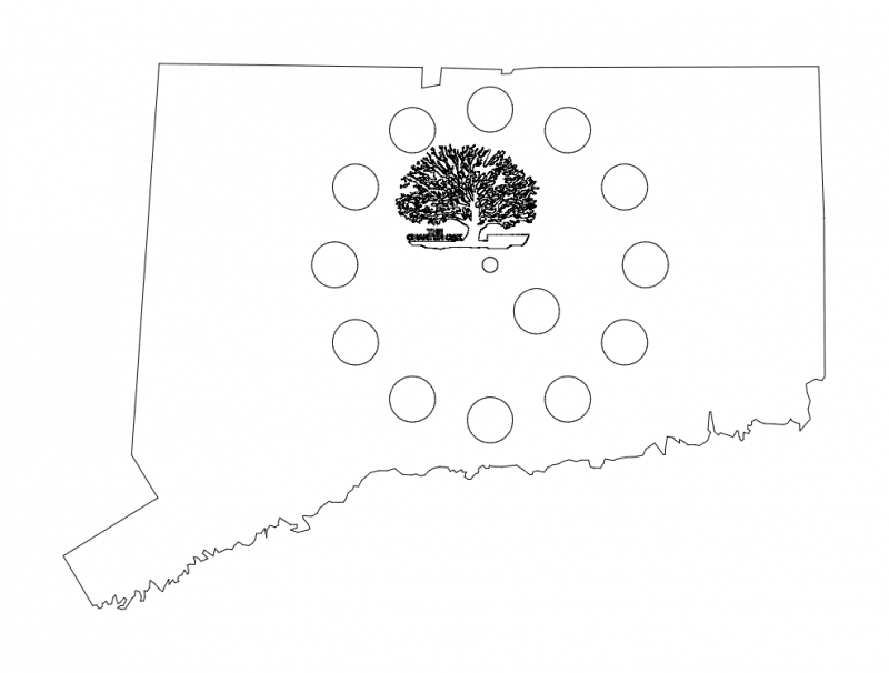 ميثاق Oak W خريطة ملف dxf