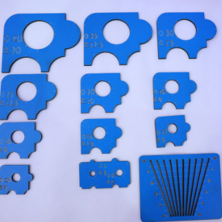 Laser Cut Circle Templates And Stencils DXF File