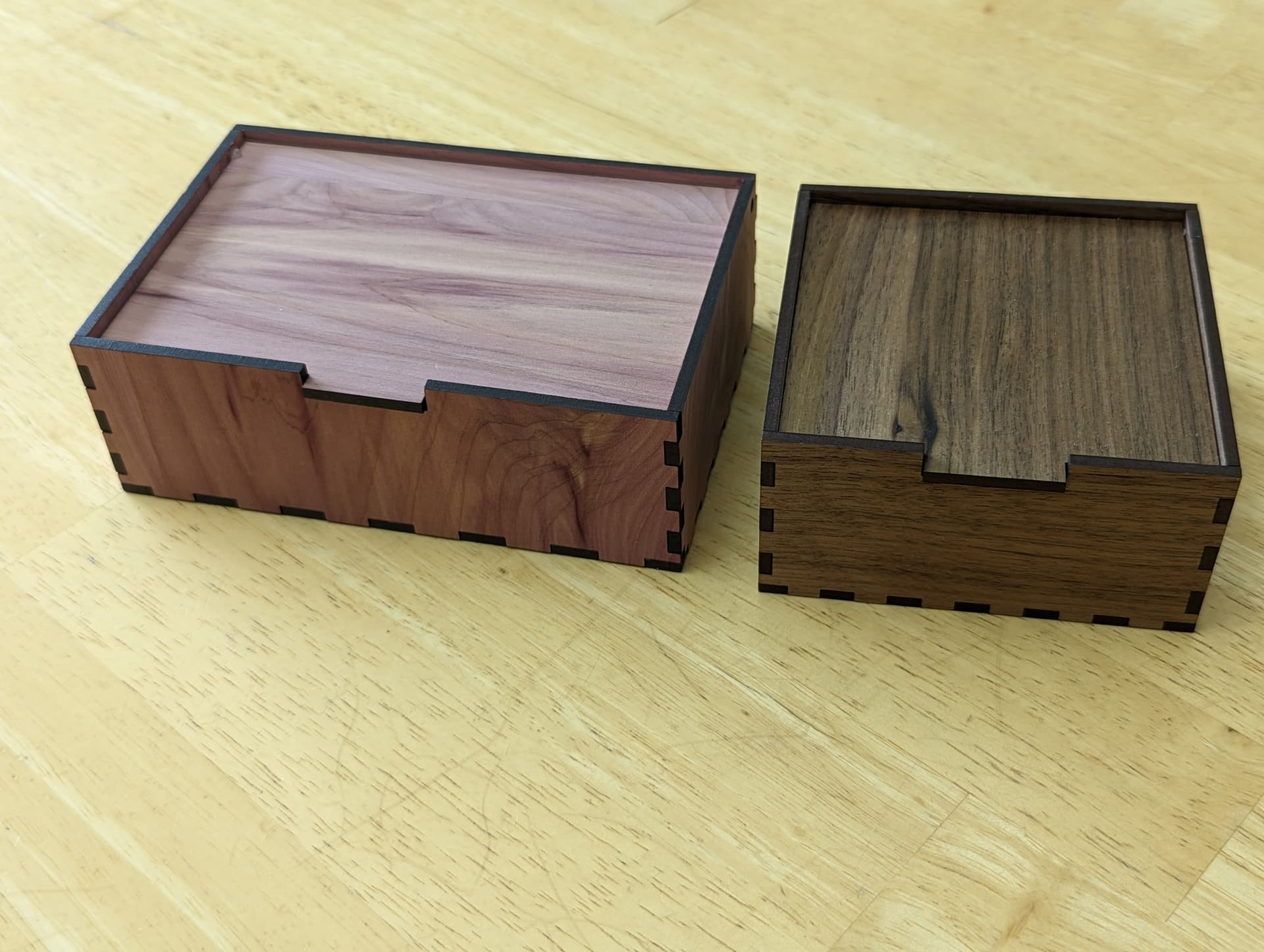 Laser Cut Wooden Boxes With Lid SVG File