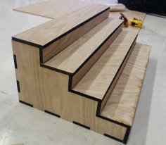 Laser Cut Wooden Spice Rack SVG File