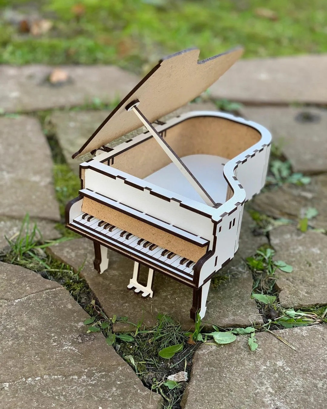 Laser Cut Piano Musical Toys For Kids Free Vector