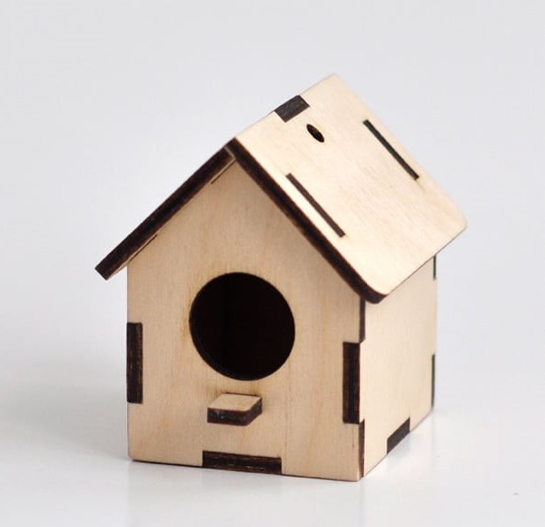 Laser Cut Birdhouse Mm Free Vector Cdr Download Axis Co