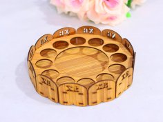 Laser Cut Decorative Easter Egg Stand 3mm Free Vector