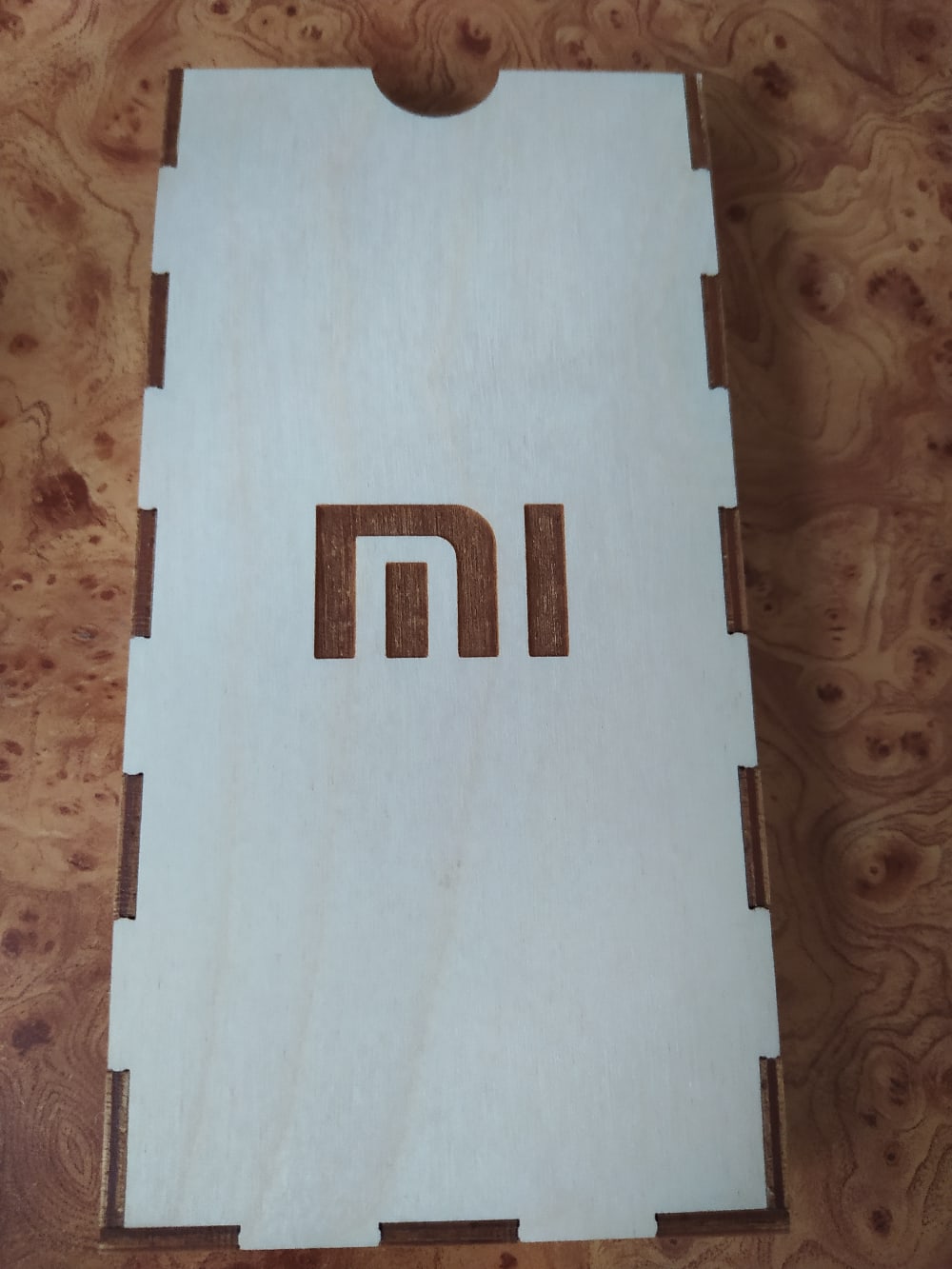 Funda de madera para teléfono Redmi Note 7 cortada con láser