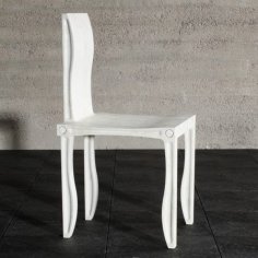 Laser Cut Wood Chair