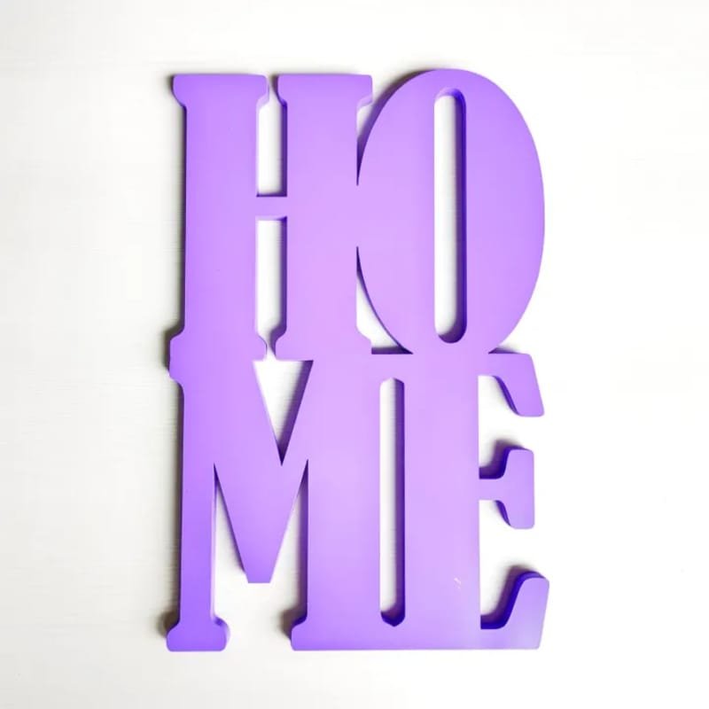 Laser Cut Home Sign Wooden Home Letters Wall Hanging Decor