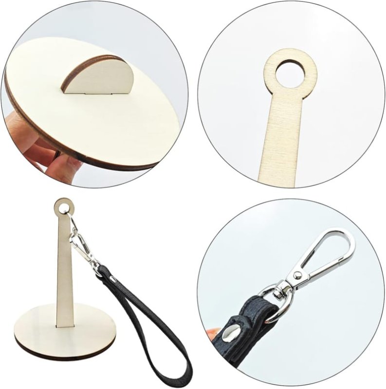 Laser Cut Portable Wrist Yarn Holder Yarn Storage Yarn Holder for Knitting