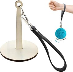 Laser Cut Portable Wrist Yarn Holder Yarn Storage Yarn Holder for Knitting