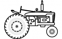 Fichier dxf tracteur