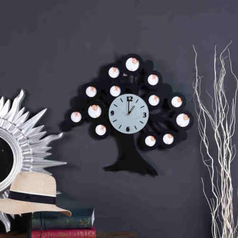 Laser Cut Photo Frame Wall Clock