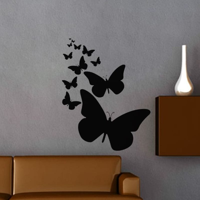 Laser Cut Flying Butterflies Wall Art Butterfly Wall Decor