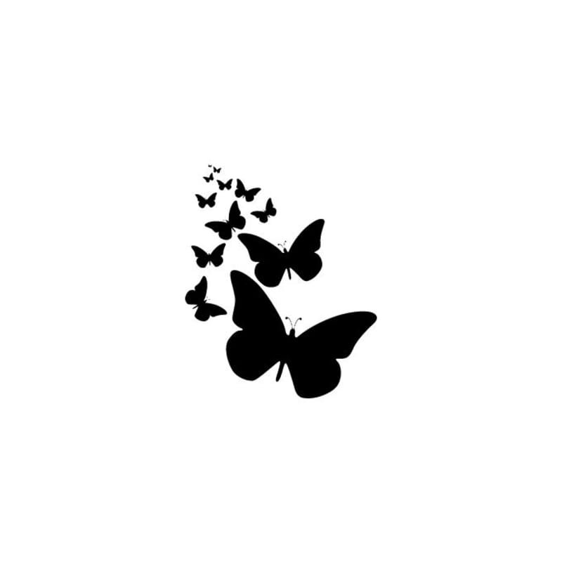 Laser Cut Flying Butterflies Wall Art Butterfly Wall Decor