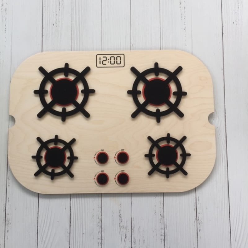 Laser Cut Flisat Wooden Stove Insert For Messy Play, Stove Trofast Tub Insert