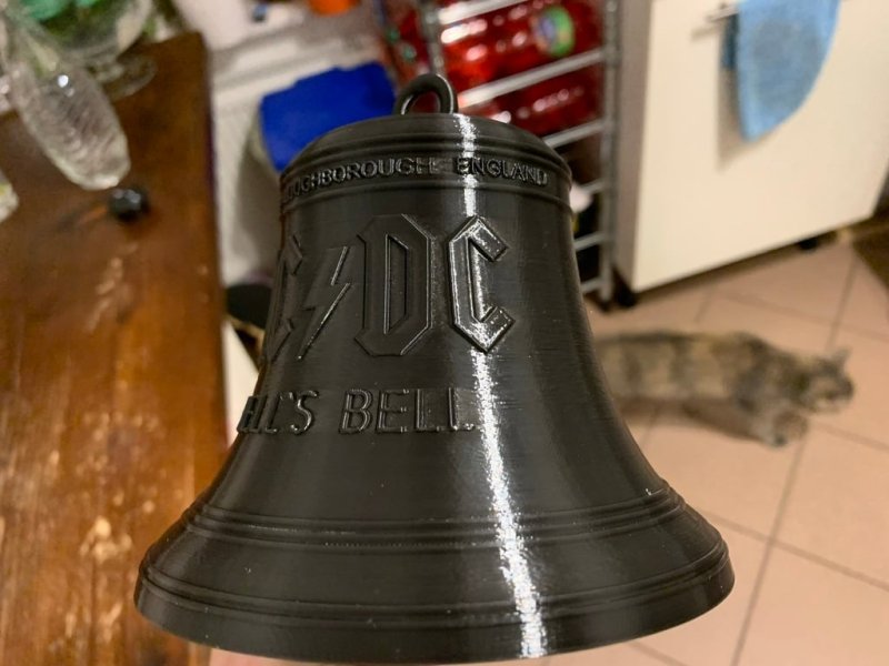 Hells Bell ACDC (The Real One) 3D Printer Model Download Free STL File ...