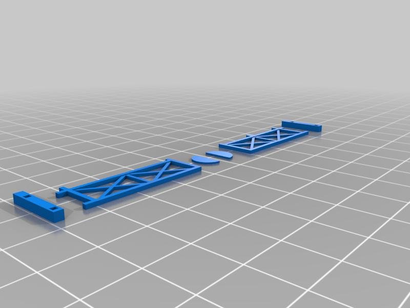 N Gauge Crossing Gates 3D Printer Model Download Free STL File - 3axis.co