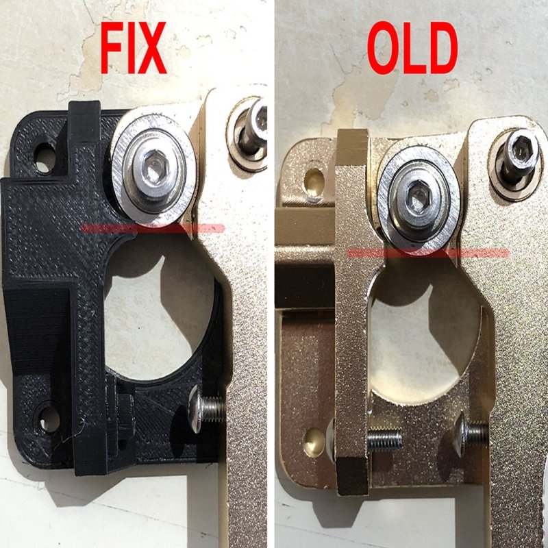 Ender3 TPU Extruder Fix 3D Printer Model Download Free STL File 3axis.co