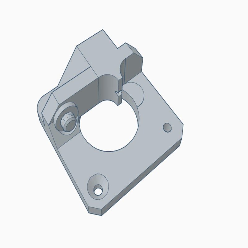 Ender3 TPU Extruder Fix 3D Printer Model Download Free STL File 3axis.co