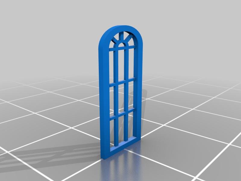H0/HO Scale Church 3D Printer Model Download Free STL File - 3axis.co