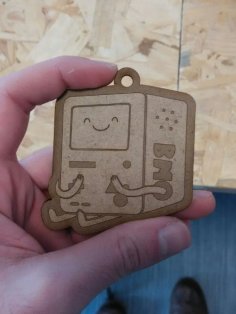 BMO Keychain Laser Cut