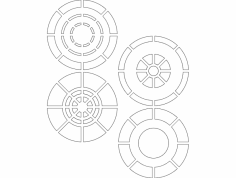 Circles dxf File