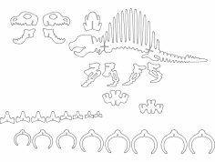 Dimetradon dxf File