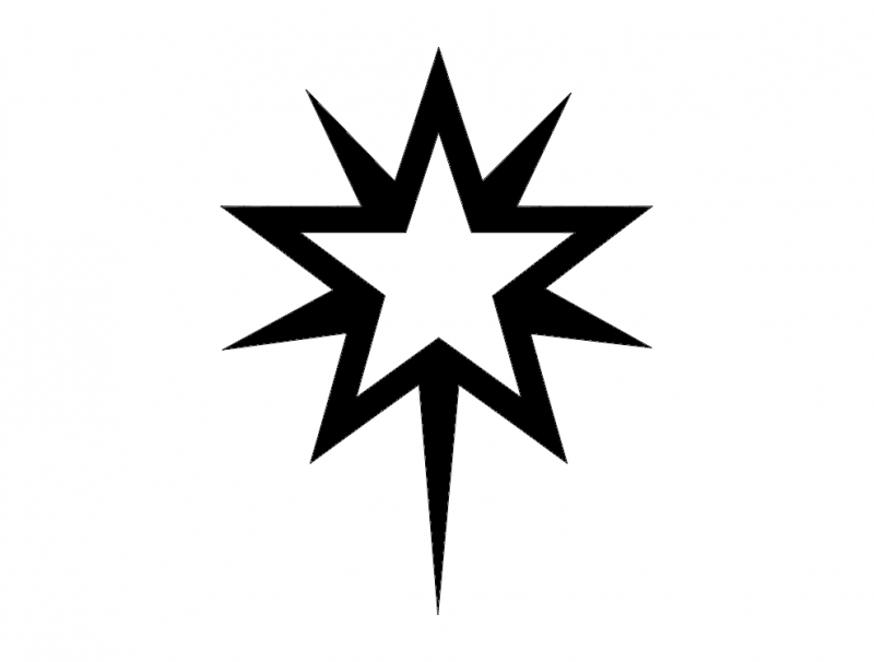 Starburst 1 wt dxf-Datei