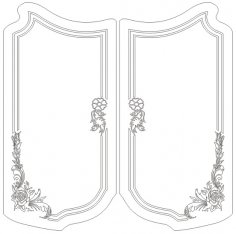 Grille Design dxf File