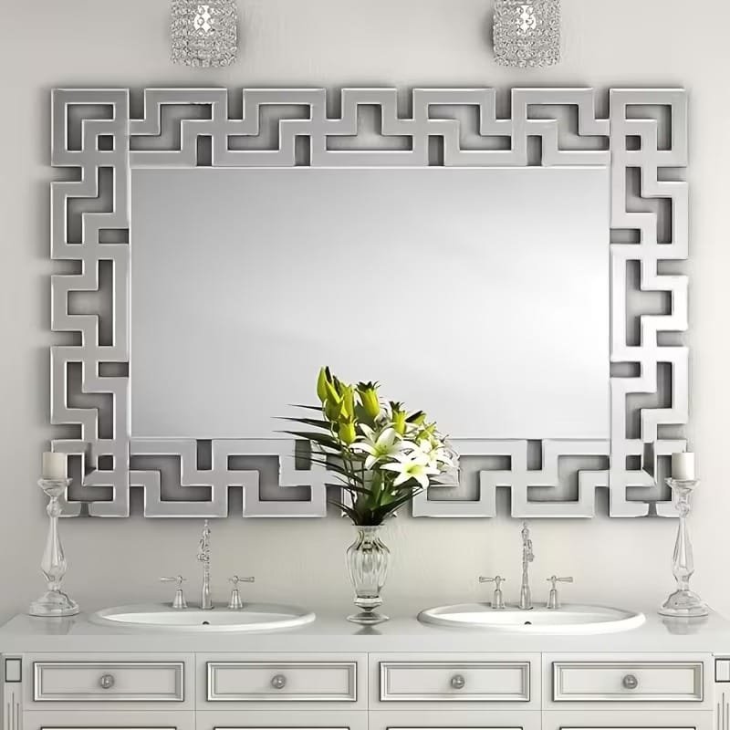 Laser Cut Frameless Acrylic Wall Decorative Mirror