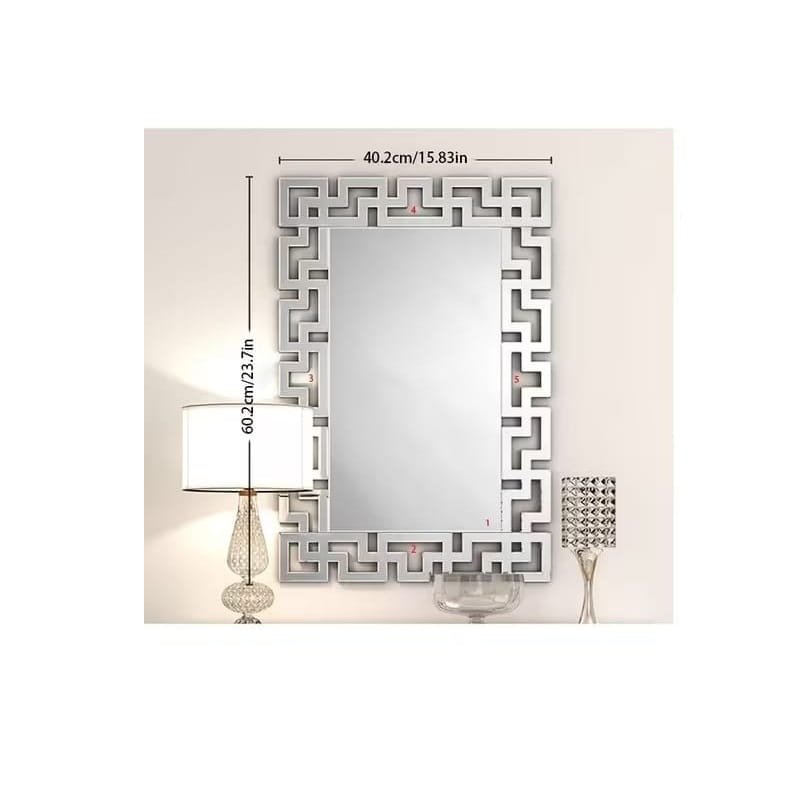 Laser Cut Frameless Acrylic Wall Decorative Mirror