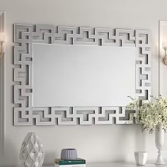 Laser Cut Frameless Acrylic Wall Decorative Mirror