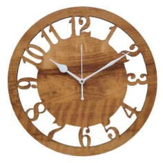 Laser Cut Stylish Wooden Wall Clock