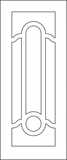 Vector de diseño de puerta de madera Interior Mdf