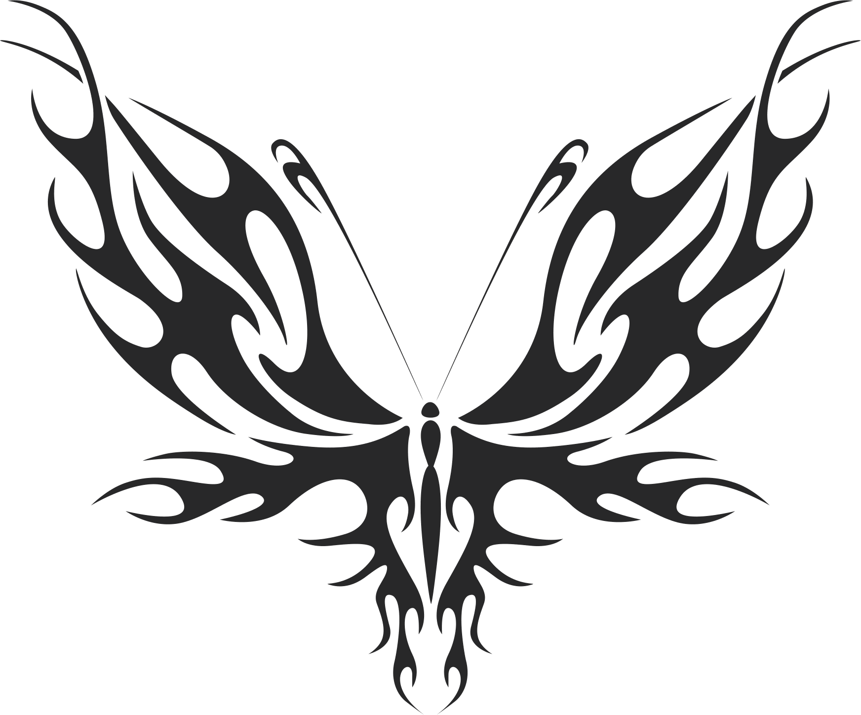 Племенной вектор бабочки 31