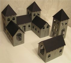 Download Laser Cut Castle Template 20 Files Free Download 3axis Co